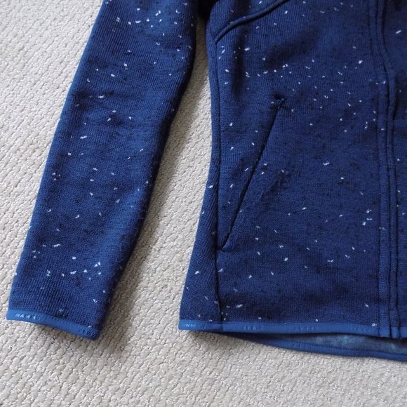 MAMMUT CHAMUERA ML HOODED JACKET SWEATSHIRT WING TEAL BLUE - Picture 8 of 12